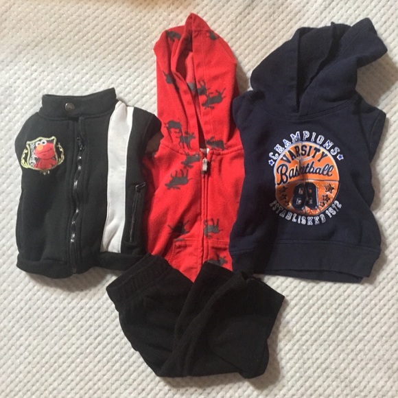 ADORABLE EUC BOYS BUNDLE Buy 3 FREE pant included - Picture 1 of 8